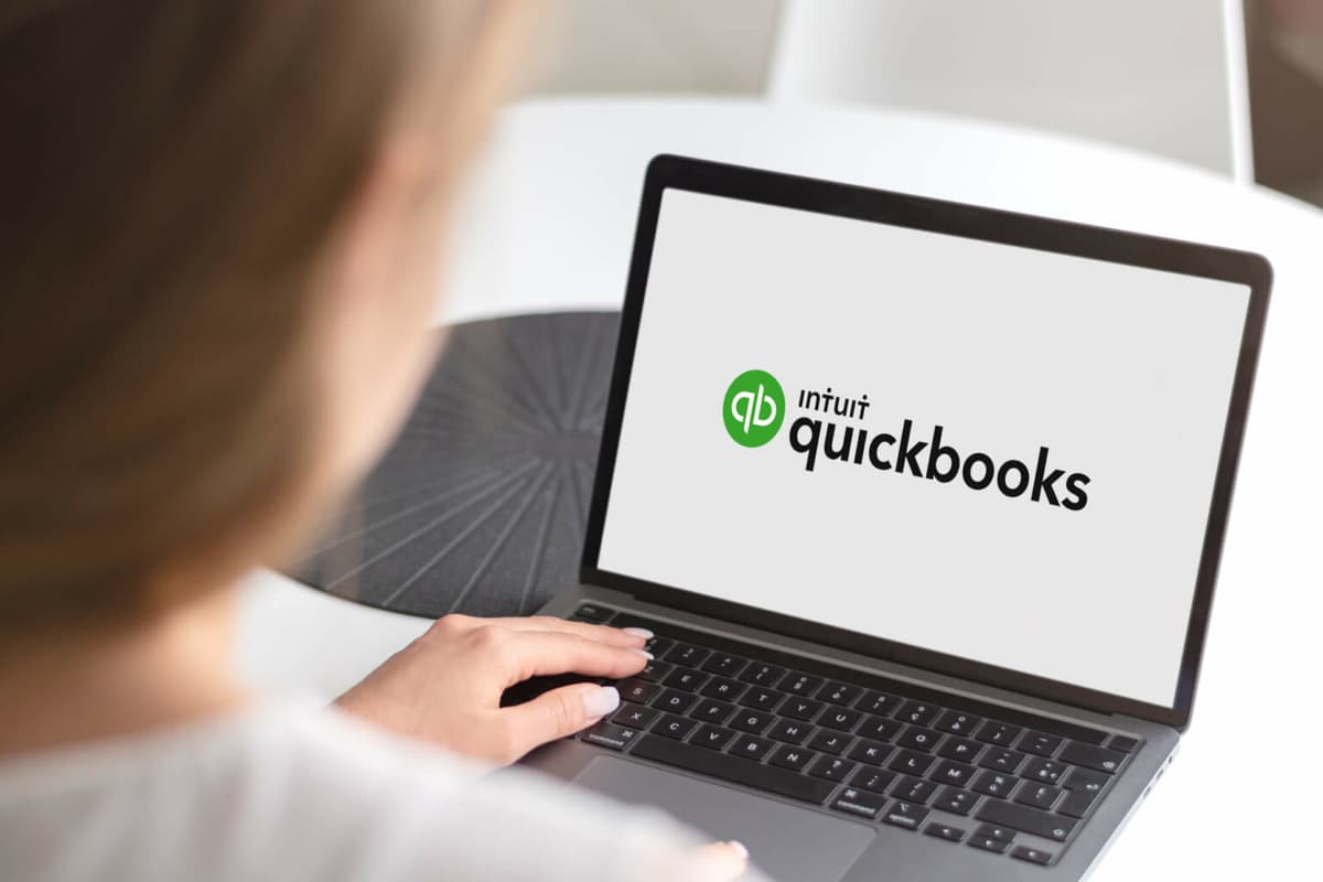 QuickBooks® on Laptop